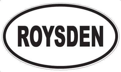 ROYSDEN - Oval Magnet