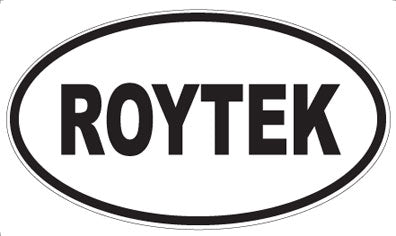 ROYTEK - Oval Sticker
