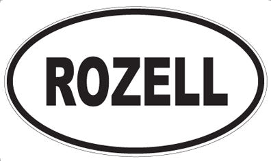 ROZELL - Oval Magnet