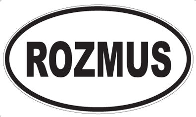 ROZMUS - Oval Magnet