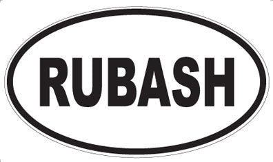 RUBASH - Oval Magnet