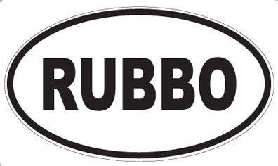 RUBBO - Oval Magnet