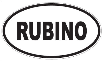 RUBINO - Oval Magnet