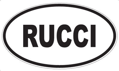 RUCCI - Oval Magnet