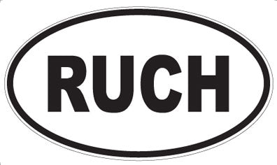 RUCH - Oval Magnet