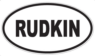 RUDKIN - Oval Magnet