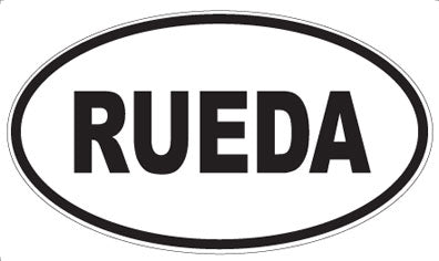 RUEDA - Oval Magnet