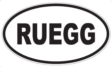 RUEGG - Oval Magnet