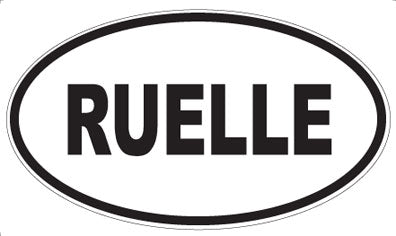 RUELLE - Oval Magnet