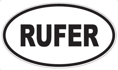 RUFER - Oval Magnet
