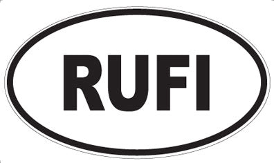 RUFI - Oval Magnet