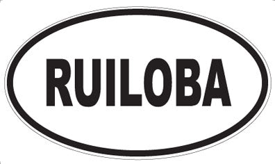 RUILOBA - Oval Magnet