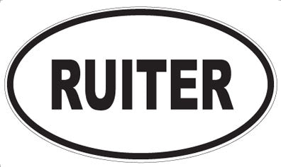 RUITER - Oval Magnet