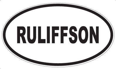 RULIFFSON - Oval Magnet