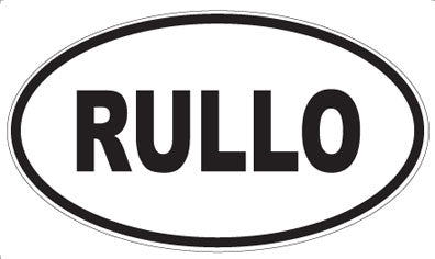 RULLO - Oval Magnet