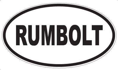 RUMBOLT - Oval Magnet