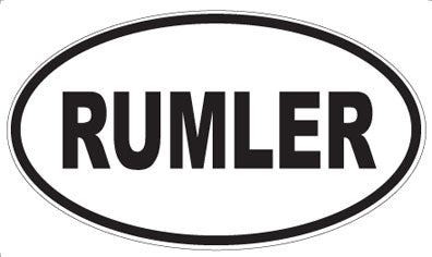 RUMLER - Oval Magnet