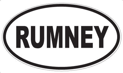 RUMNEY - Oval Magnet