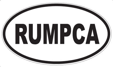 RUMPCA - Oval Sticker