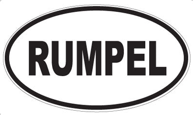 RUMPEL - Oval Magnet