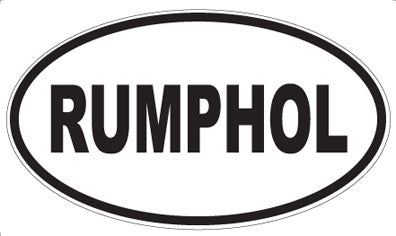 RUMPHOL - Oval Magnet