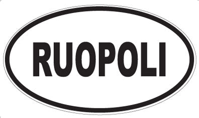 RUOPOLI - Oval Magnet