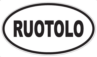 RUOTOLO - Oval Magnet