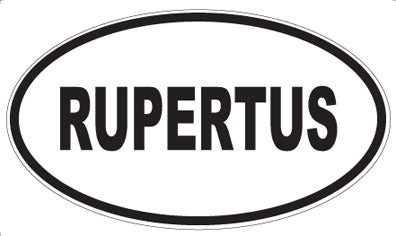 RUPERTUS - Oval Magnet