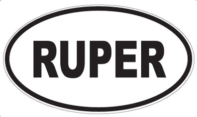 RUPER - Oval Magnet