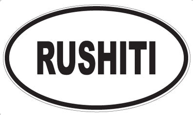 RUSHITI - Oval Magnet