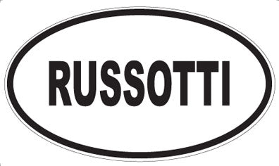 RUSSOTTI - Oval Magnet