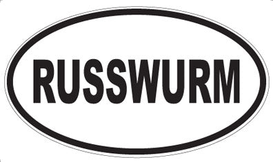 RUSSWURM - Oval Magnet