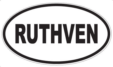 RUTHVEN - Oval Magnet