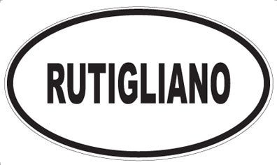 RUTIGLIANO - Oval Magnet