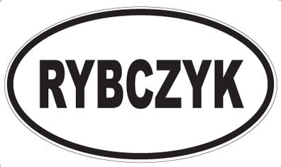 RYBCZYK - Oval Magnet