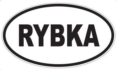 RYBKA - Oval Magnet