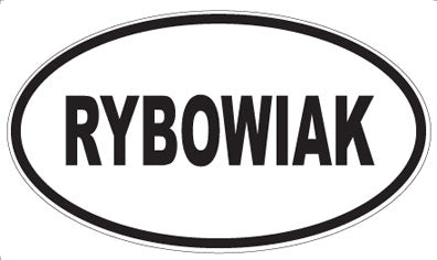RYBOWIAK - Oval Magnet