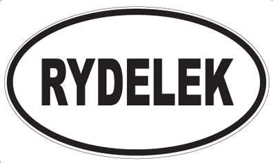 RYDELEK - Oval Magnet