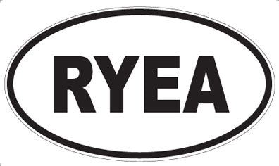 RYEA - Oval Magnet