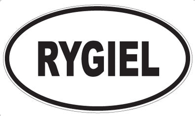 RYGIEL - Oval Magnet