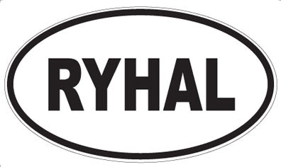RYHAL - Oval Magnet