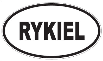 RYKIEL - Oval Magnet