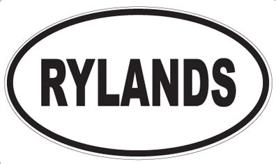 RYLANDS - Oval Magnet
