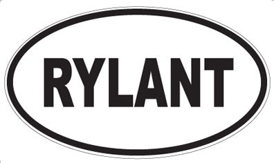 RYLANT - Oval Magnet