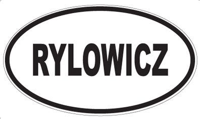 RYLOWICZ - Oval Magnet