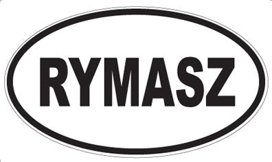 RYMASZ - Oval Magnet
