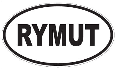 RYMUT - Oval Sticker
