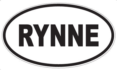 RYNNE - Oval Sticker