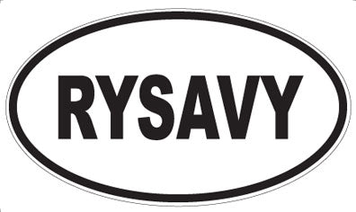 RYSAVY - Oval Magnet