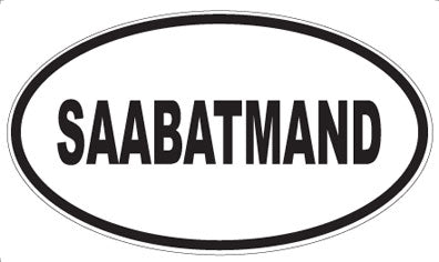 SAABATMAND - Oval Magnet